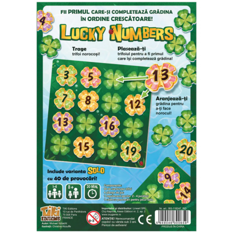 Lucky Numbers, limba romana - poza 4