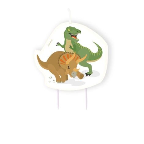 Lumanare dinozauri 10 cm - poza 1