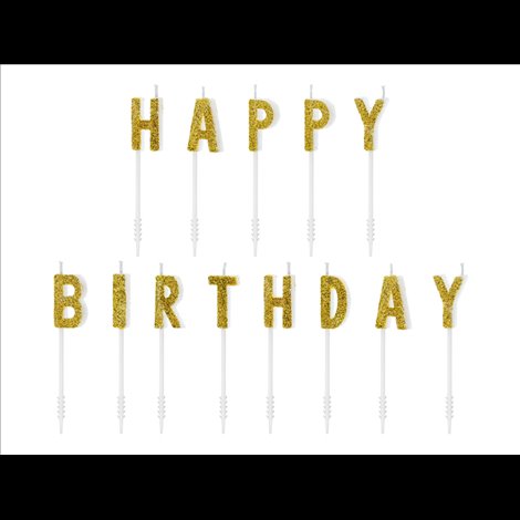 Lumanari happy birthday
