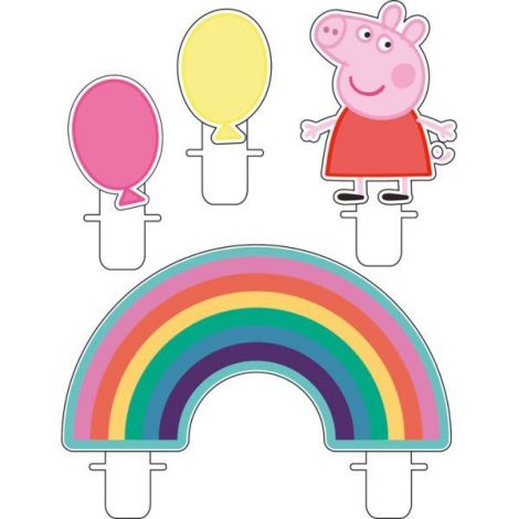 Lumanari peppa pig 4 buc - poza 1