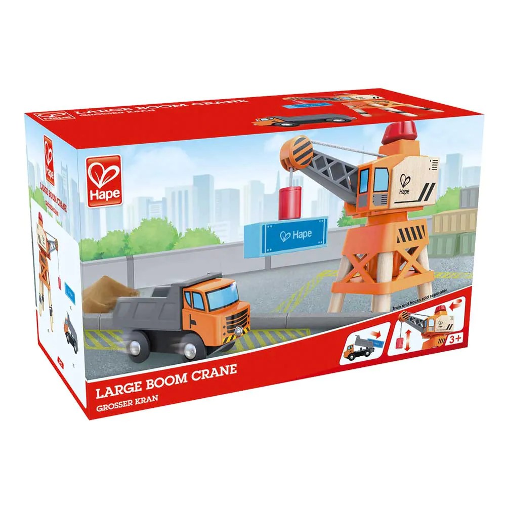 Macara cu magnet si camion Hape Boom Crane - poza 2