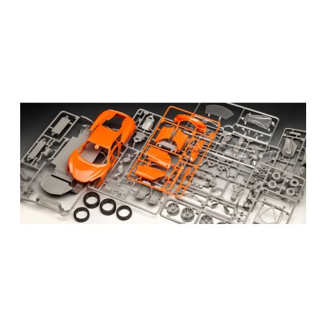 Macheta automobil McLaren 570S Model Set Revell 67051, scara 1:24 - poza 4