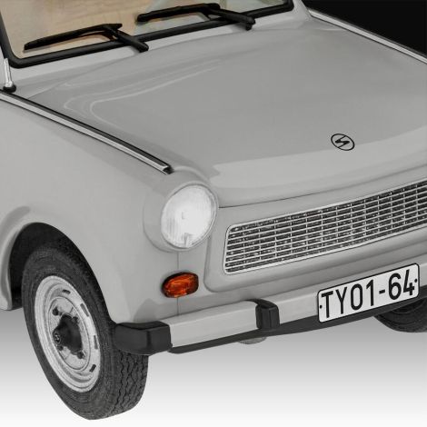 Macheta automobil Set aniversar 60 ani Trabant 601 Exclusive Edition Revell 1:24 - poza 5
