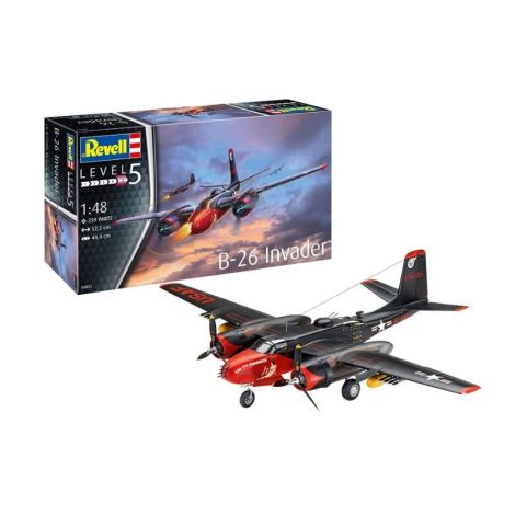 Macheta avion B-26C Invader - Revell 03823, scara 1:48 - poza 2