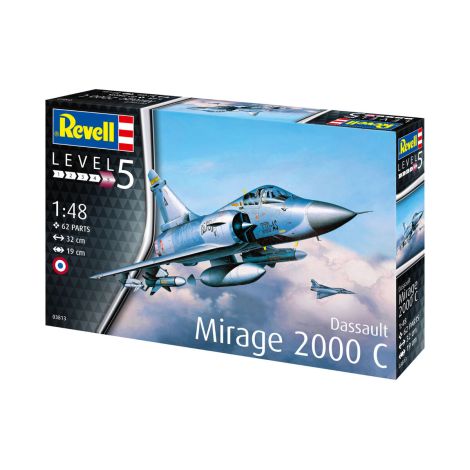 Macheta Avion Dassault Mirage 2000C Revell 03813, scara 1:48 - poza 3