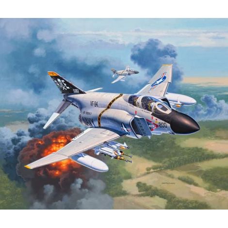 Macheta Avion F-4J Phantom II 1:72 Revell - poza 2