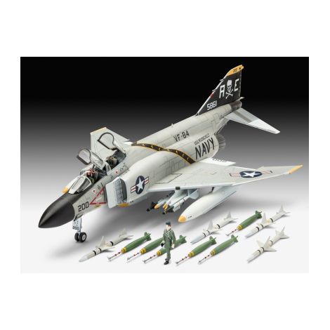 Macheta Avion F-4J Phantom II 1:72 Revell - poza 3