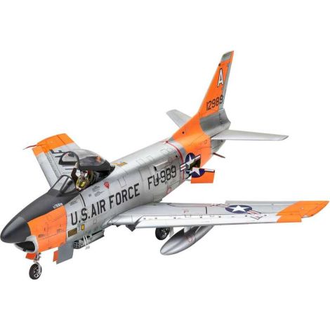 Macheta avion F-86D Dog Sabre - Revell 03832, scara 1:48 - poza 3