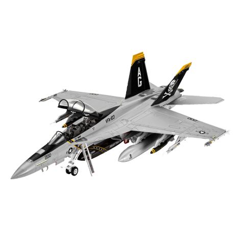 Macheta avion F A-18 Super Hornet Model F Revell 03834, scara 1:72 - poza 1