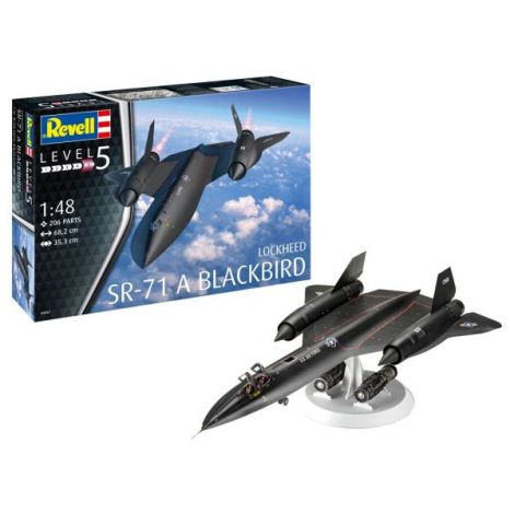 Macheta Avion Lockheed SR-71 A Blackbird - Revell - Scara 1:48 - poza 2