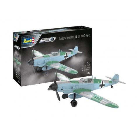 Macheta Avion Messerschmitt Bf109 G6 - Model de Luptă din Al Doilea Război Mondial - poza 2