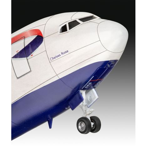 Macheta Avion Revell Boeing 767-300ER British Airways - Chelsea Rose Edition, Scara 1:144 - poza 4