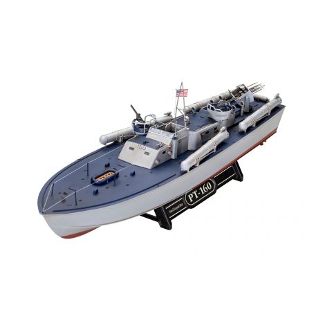 Macheta Barca Patrol Torpedo Boat PT-160 - Revell 05175, scara 1:72 - poza 2