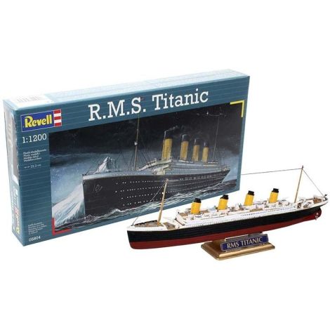 Macheta navomodele de construit RMS Titanic, Revell 05804, scara 1:1200 - poza 4