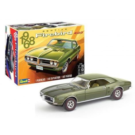 Macheta Pontiac 68 Firebird Revell scara 1:25 - poza 1