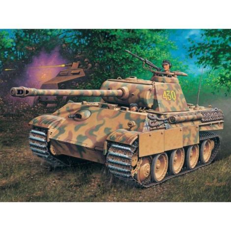 Macheta Revell Tanc Pzkpfw V Panther Varianta G, Scara 1:72 - poza 2