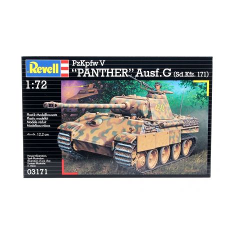 Macheta Revell Tanc Pzkpfw V Panther Varianta G, Scara 1:72 - poza 5