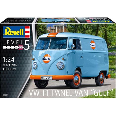 Macheta VW T1 Transporter Gulf Oil – Revell 07726 scara 1:24 - poza 2