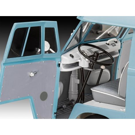 Macheta VW T1 Transporter Gulf Oil – Revell 07726 scara 1:24 - poza 4
