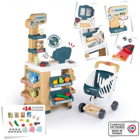 Magazin pentru copii Smoby Market cu 34 accesorii - poza 2