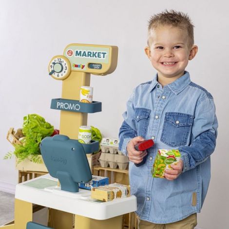 Magazin pentru copii Smoby Market cu 34 accesorii - poza 5