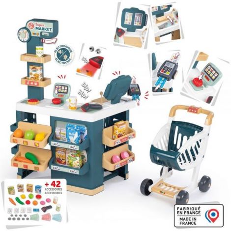Magazin pentru copii Smoby Super Market cu 42 accesorii - poza 2