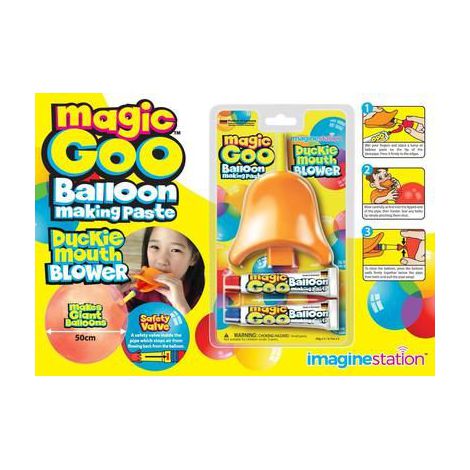 Magic Goo - Pasta de facut baloane cu suflatoare Cioc de Rata - poza 2