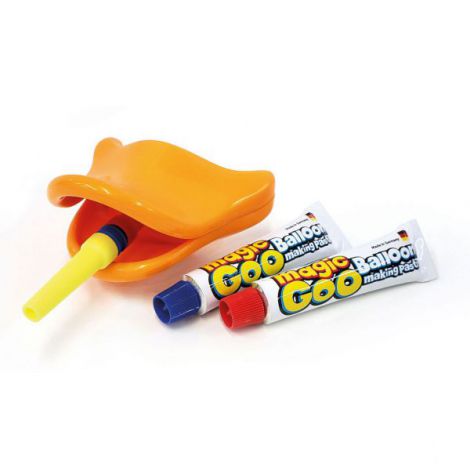 Magic Goo - Pasta de facut baloane cu suflatoare Cioc de Rata - poza 3