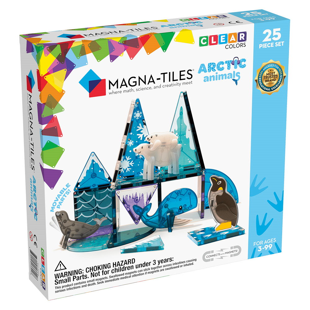 Magna-Tiles Arctic Animals, set magnetic multicolor