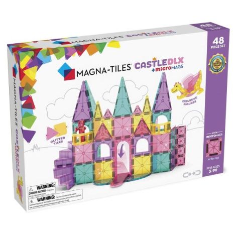 MAGNA-TILES Castle Deluxe, 48 piese - poza 1