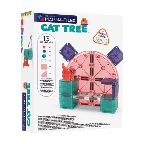 MAGNA-TILES Cat Tree, set magnetic​ - poza 3