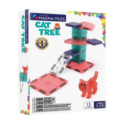 MAGNA-TILES Cat Tree, set magnetic​ - poza 4