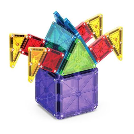 MAGNA-TILES Combo + microMAGS, 46 piese - poza 5