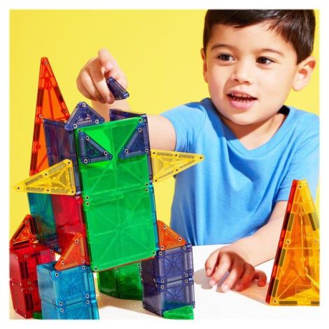MAGNA-TILES Combo + microMAGS, 62 piese - poza 4