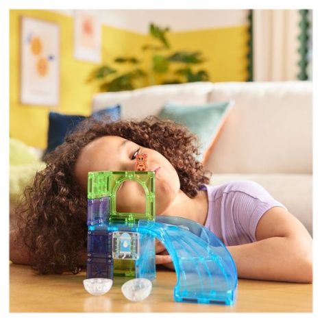 MAGNA-TILES Cursa hamsterului​, set magnetic - poza 2