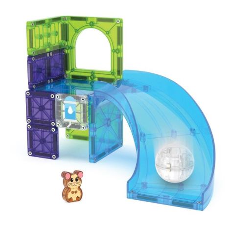 MAGNA-TILES Cursa hamsterului​, set magnetic - poza 3