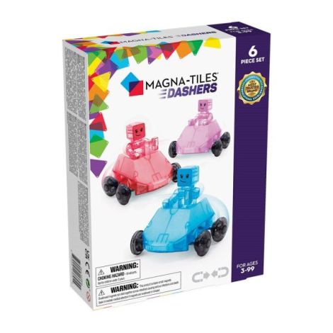 MAGNA-TILES Dashers, set magnetic 6 piese - poza 1