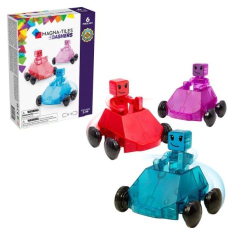 MAGNA-TILES Dashers, set magnetic 6 piese - poza 2