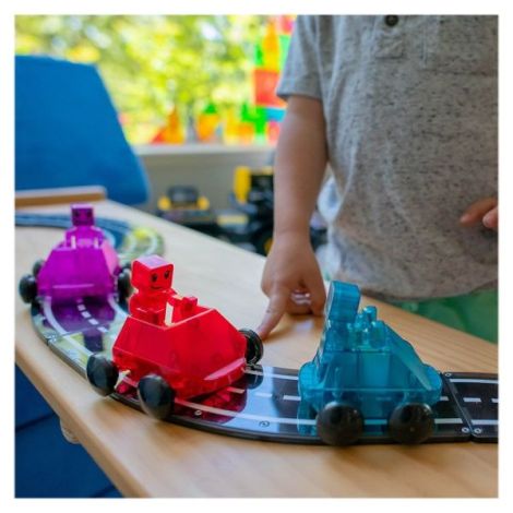 MAGNA-TILES Dashers, set magnetic 6 piese - poza 4