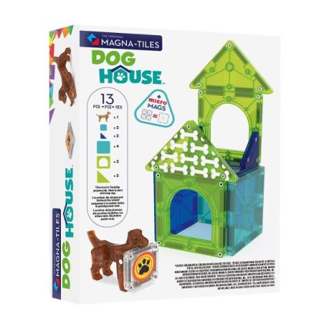 MAGNA-TILES Dog House, set magnetic - poza 3