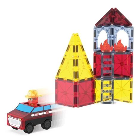 MAGNA-TILES Fire Rescue, 27 piese - poza 3