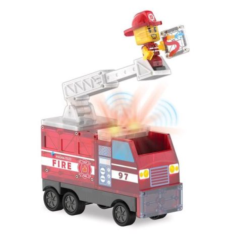 MAGNA-TILES Fire Station, 50 piese - poza 5