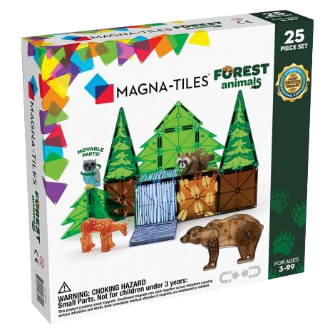 Magna-Tiles Forest Animals, set magnetic