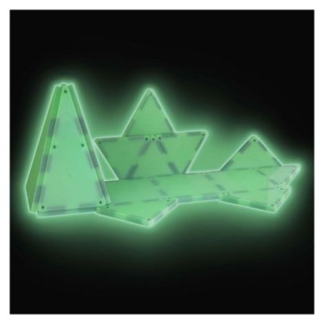 MAGNA-TILES Glow, set magnetic fosforescent - poza 2