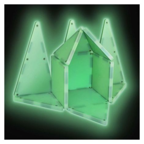 MAGNA-TILES Glow, set magnetic fosforescent - poza 3