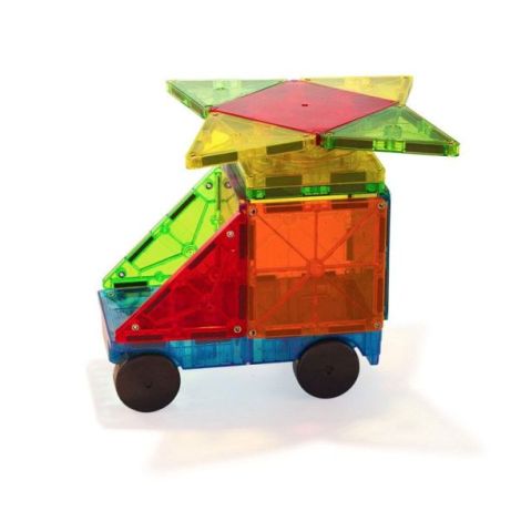 MAGNA-TILES Metropolis, set magnetic 110 piese - poza 3