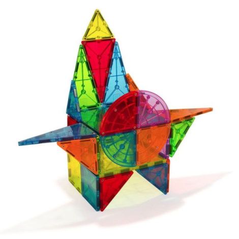 MAGNA-TILES Metropolis, set magnetic 110 piese - poza 4