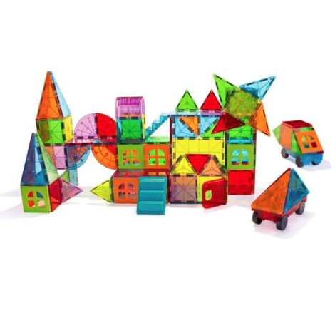 MAGNA-TILES Metropolis, set magnetic 110 piese - poza 5