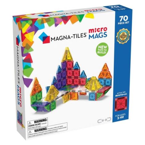 MAGNA-TILES microMAGS, 70 piese - poza 1