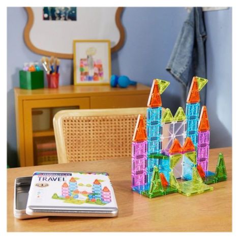 MAGNA-TILES microMAGS Travel Deluxe, 55 piese - poza 5